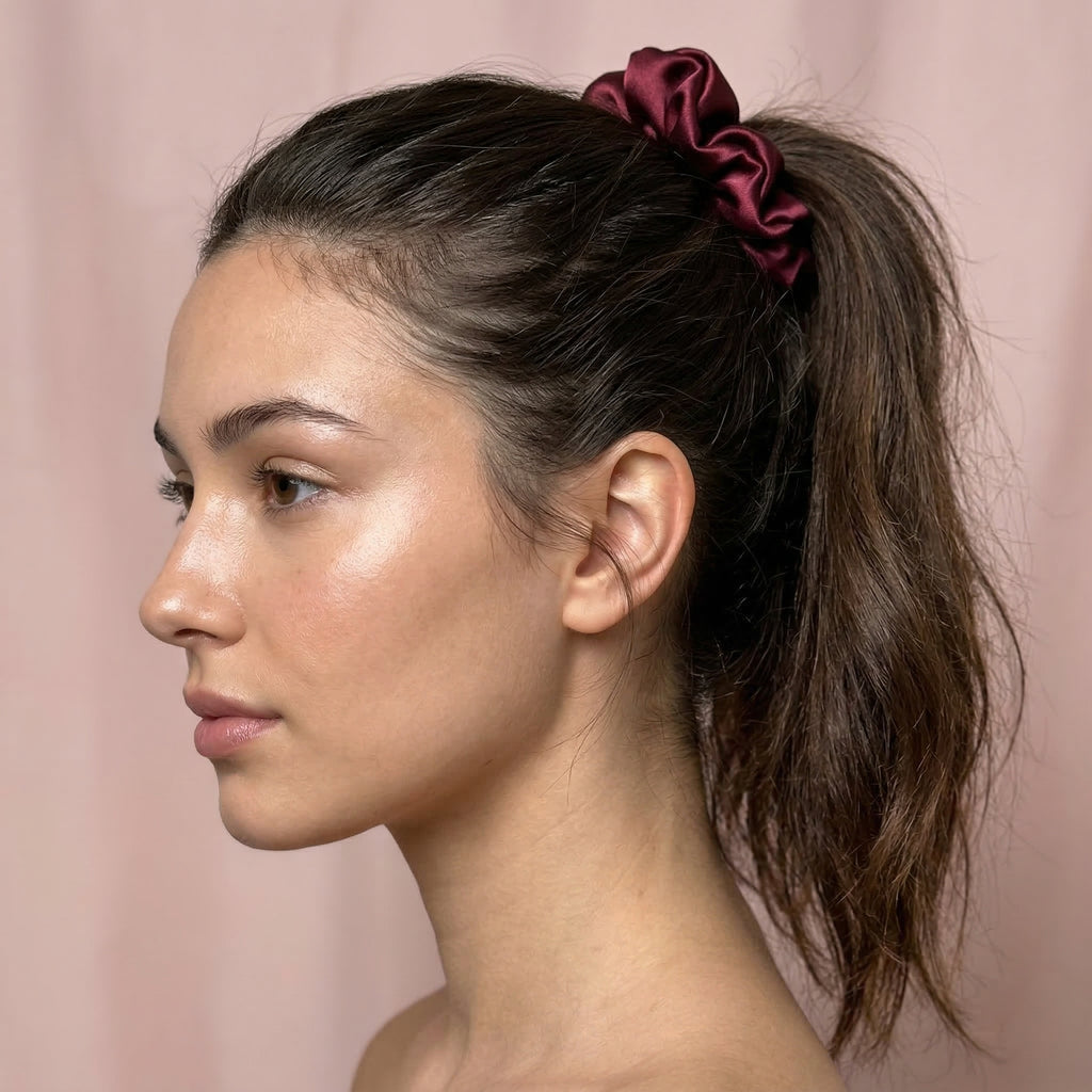 Mulberry Silk Scrunchie