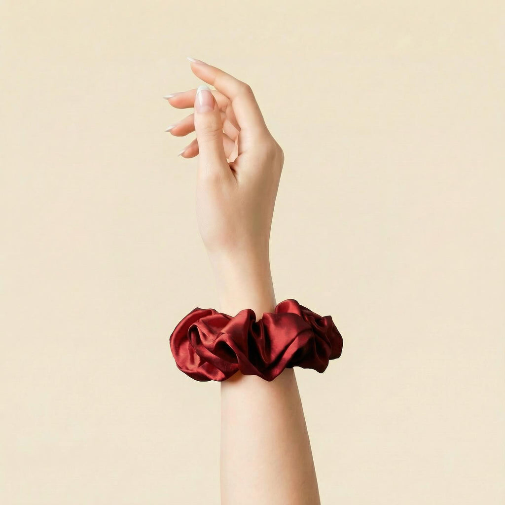 Mulberry Silk Scrunchie