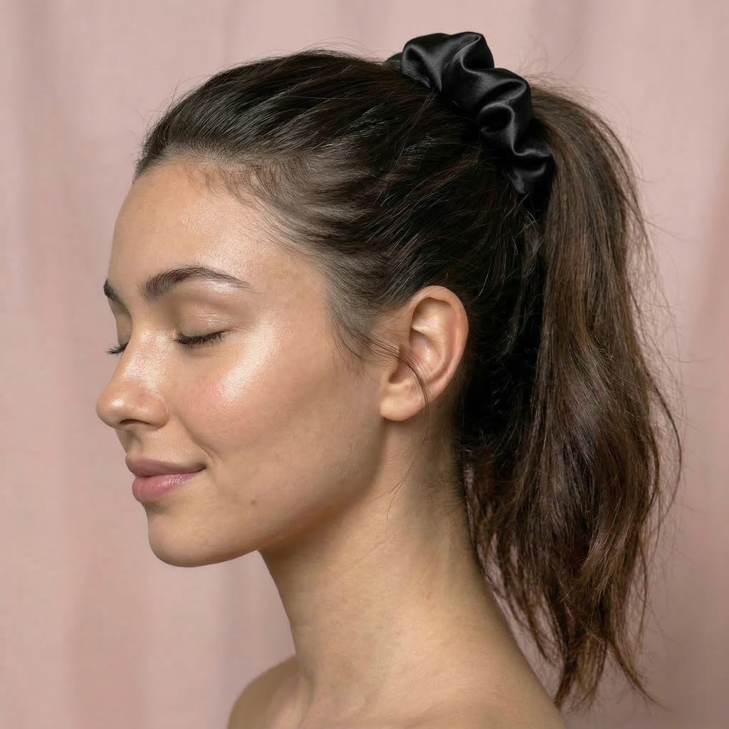 Mulberry Silk Scrunchie